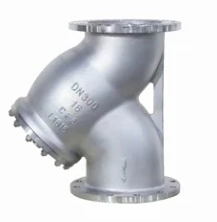 Ductile Iron Y Type Strainer Double Flange Water DIN/JIS/ASME/ASTM/GB